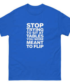Bluesiers Flip The Table Standard Tee
